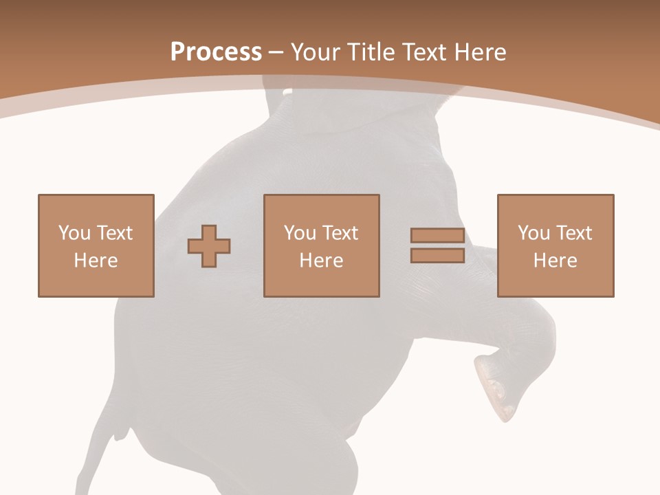 Wildlife Vertical Mammal PowerPoint Template
