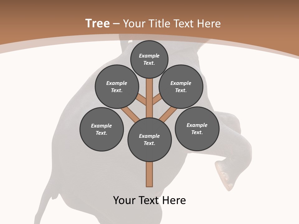 Wildlife Vertical Mammal PowerPoint Template