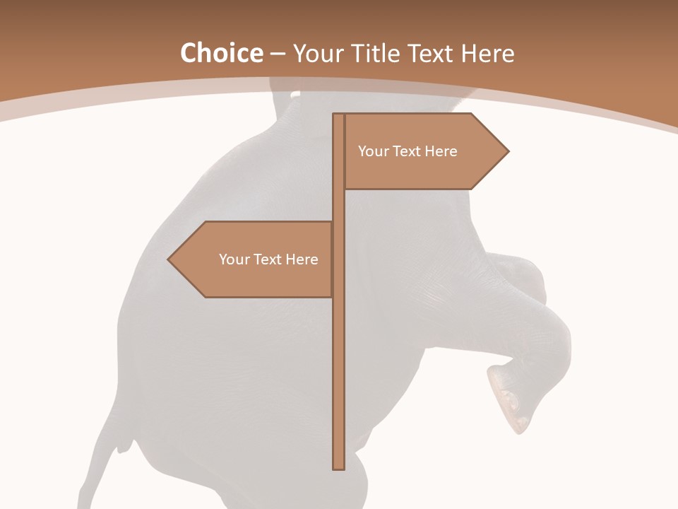 Wildlife Vertical Mammal PowerPoint Template