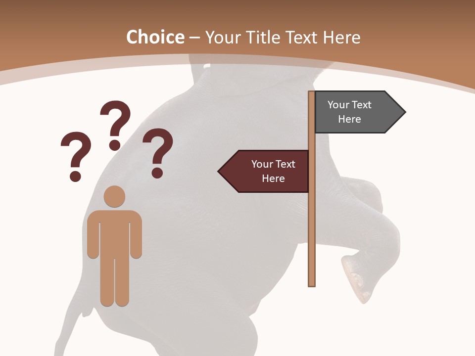 Wildlife Vertical Mammal PowerPoint Template