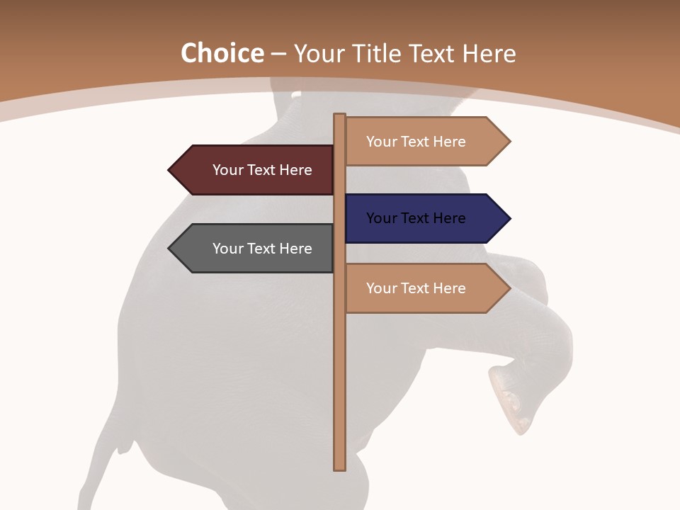 Wildlife Vertical Mammal PowerPoint Template