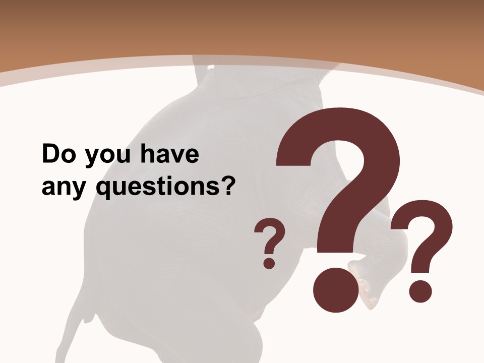 Wildlife Vertical Mammal PowerPoint Template