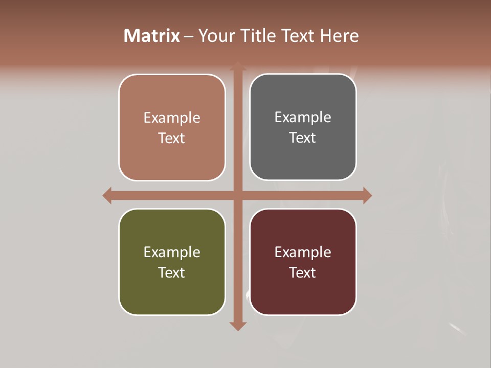 Collar Fashion Necktie PowerPoint Template