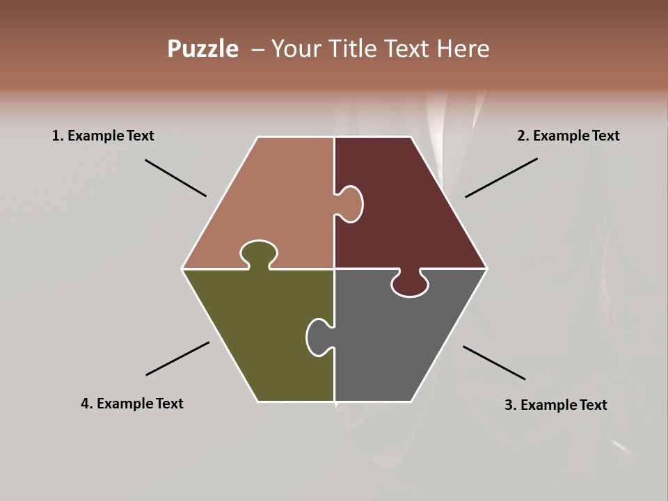 Collar Fashion Necktie PowerPoint Template