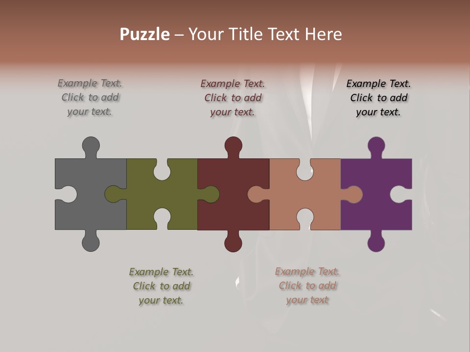 Collar Fashion Necktie PowerPoint Template