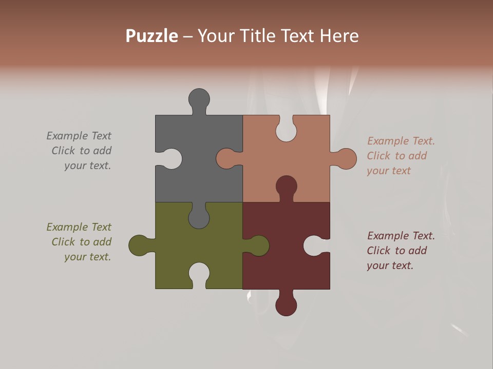 Collar Fashion Necktie PowerPoint Template