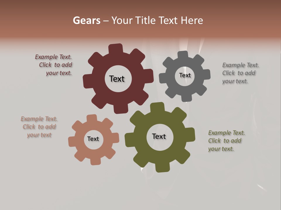 Collar Fashion Necktie PowerPoint Template