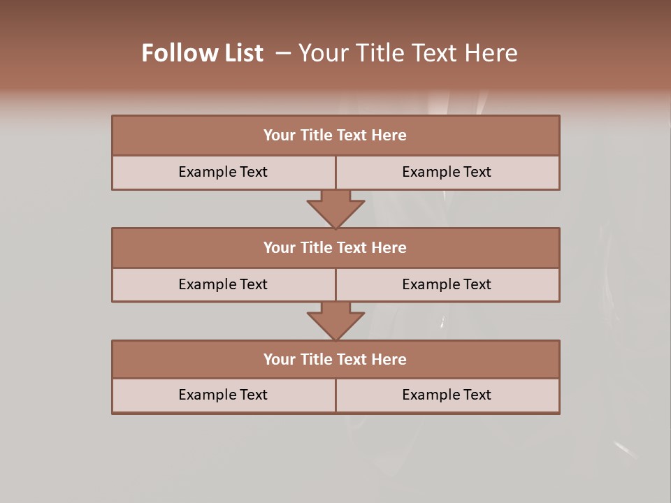 Collar Fashion Necktie PowerPoint Template