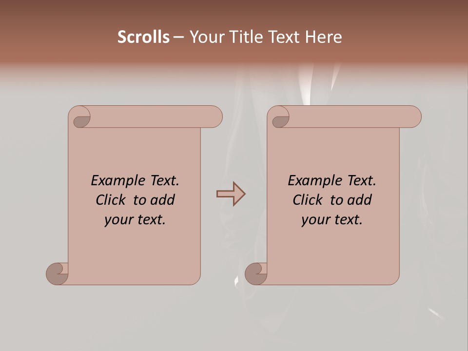 Collar Fashion Necktie PowerPoint Template