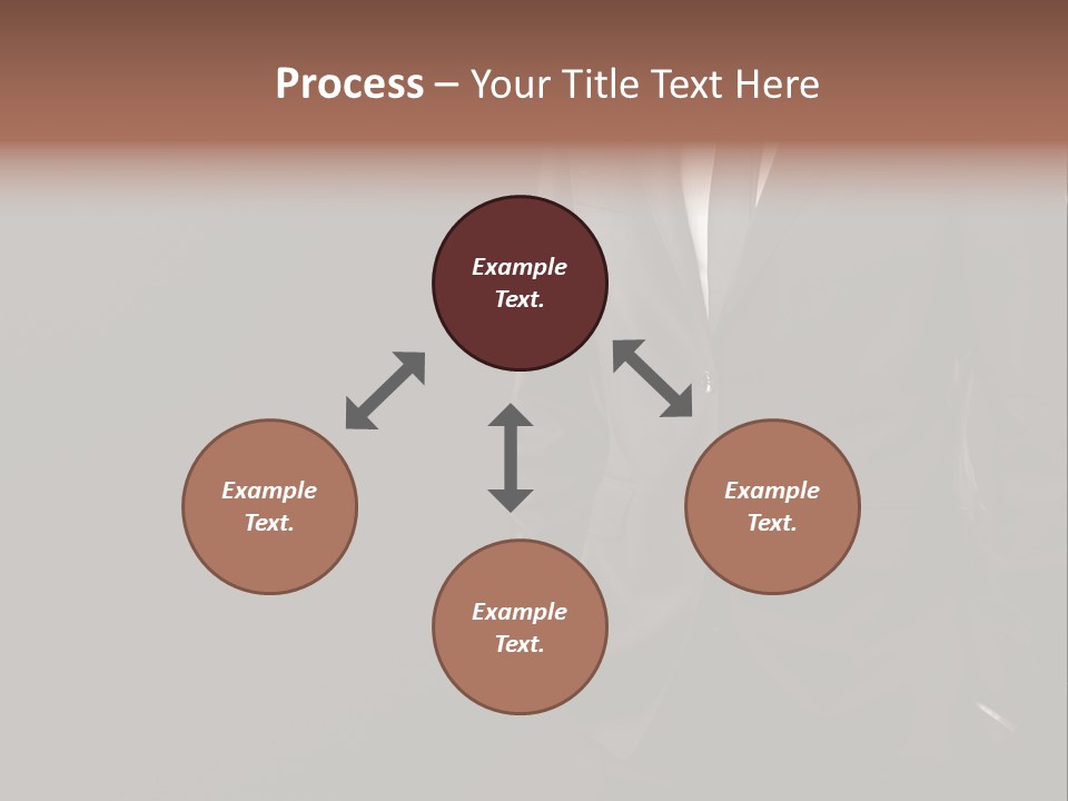 Collar Fashion Necktie PowerPoint Template