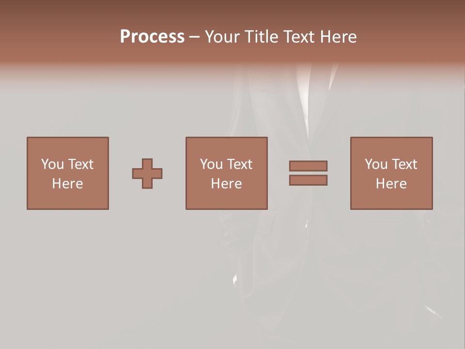 Collar Fashion Necktie PowerPoint Template