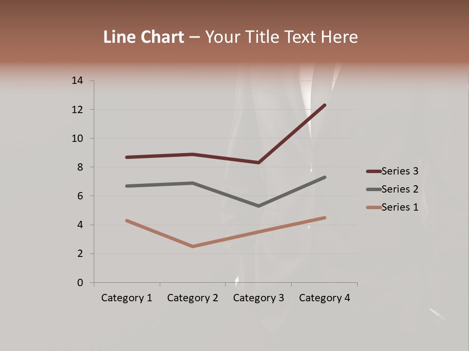 Collar Fashion Necktie PowerPoint Template