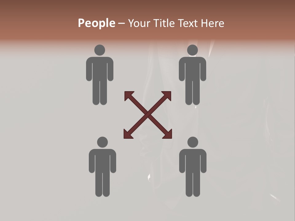 Collar Fashion Necktie PowerPoint Template