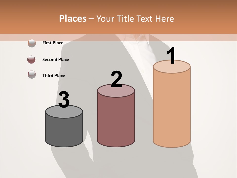 Studio Standing Posing PowerPoint Template