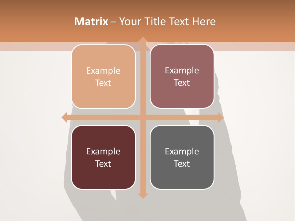 Studio Standing Posing PowerPoint Template