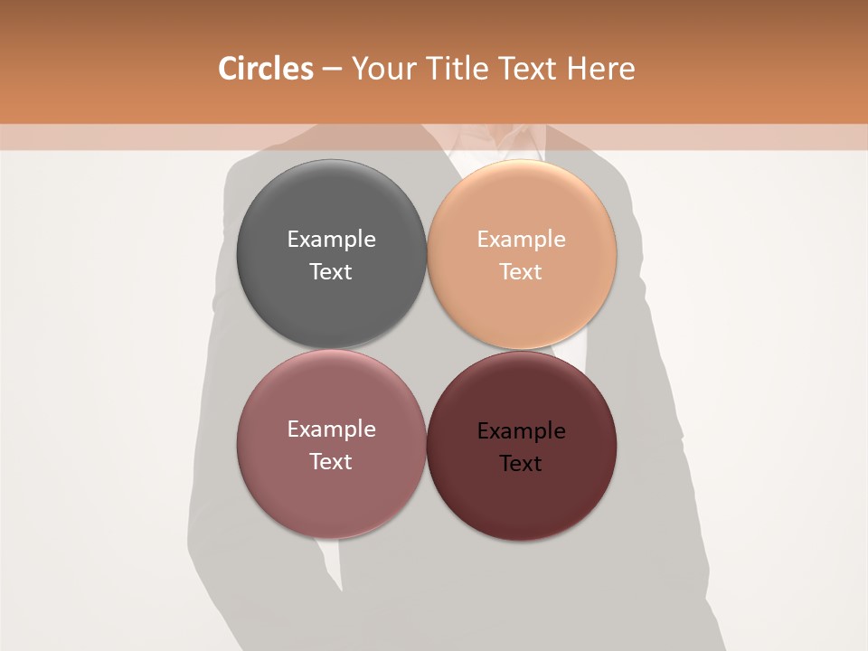 Studio Standing Posing PowerPoint Template