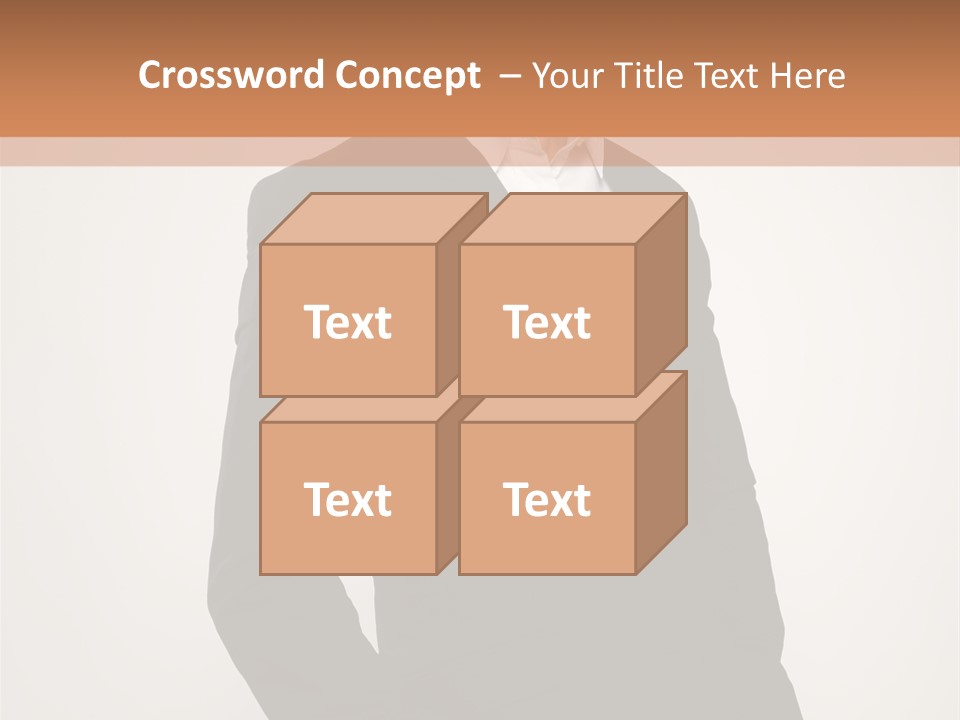 Studio Standing Posing PowerPoint Template