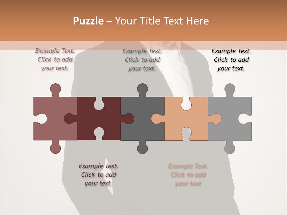 Studio Standing Posing PowerPoint Template