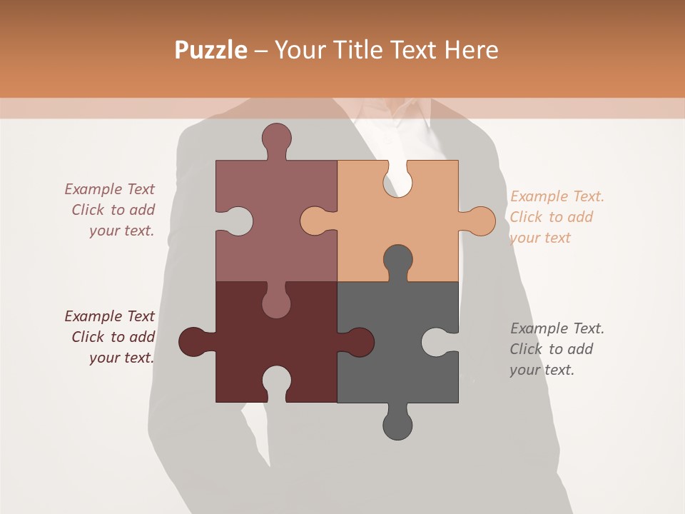 Studio Standing Posing PowerPoint Template