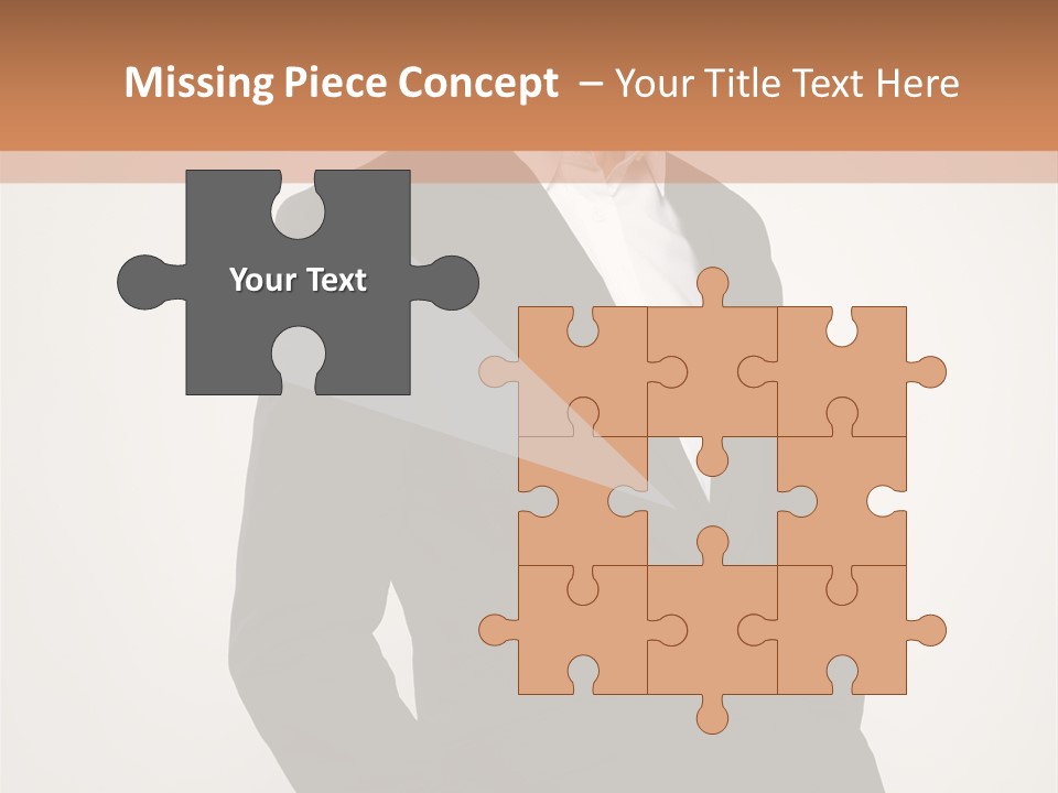 Studio Standing Posing PowerPoint Template