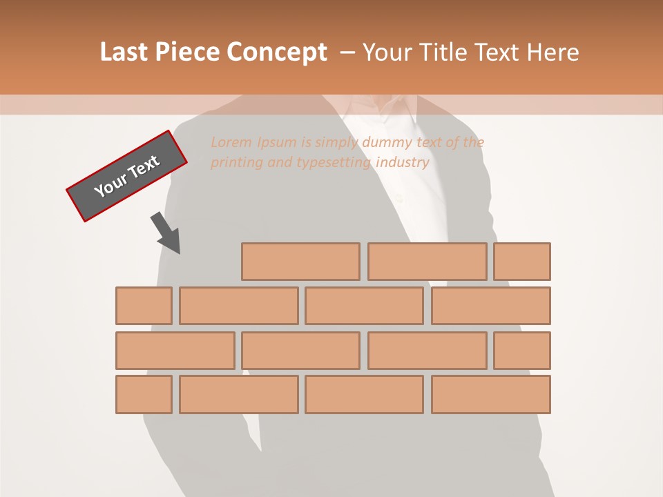 Studio Standing Posing PowerPoint Template