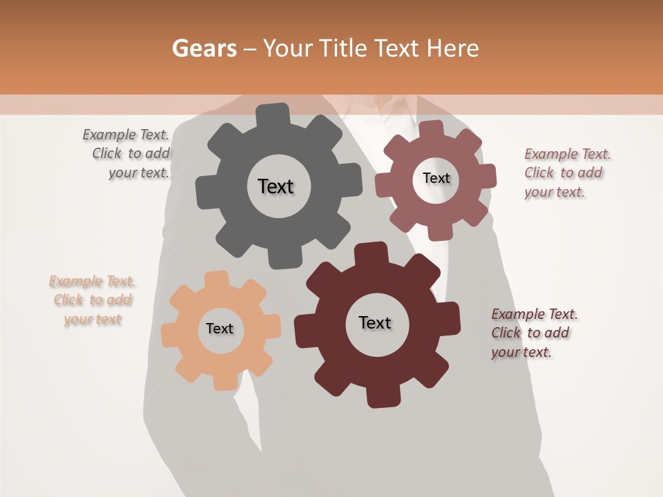 Studio Standing Posing PowerPoint Template