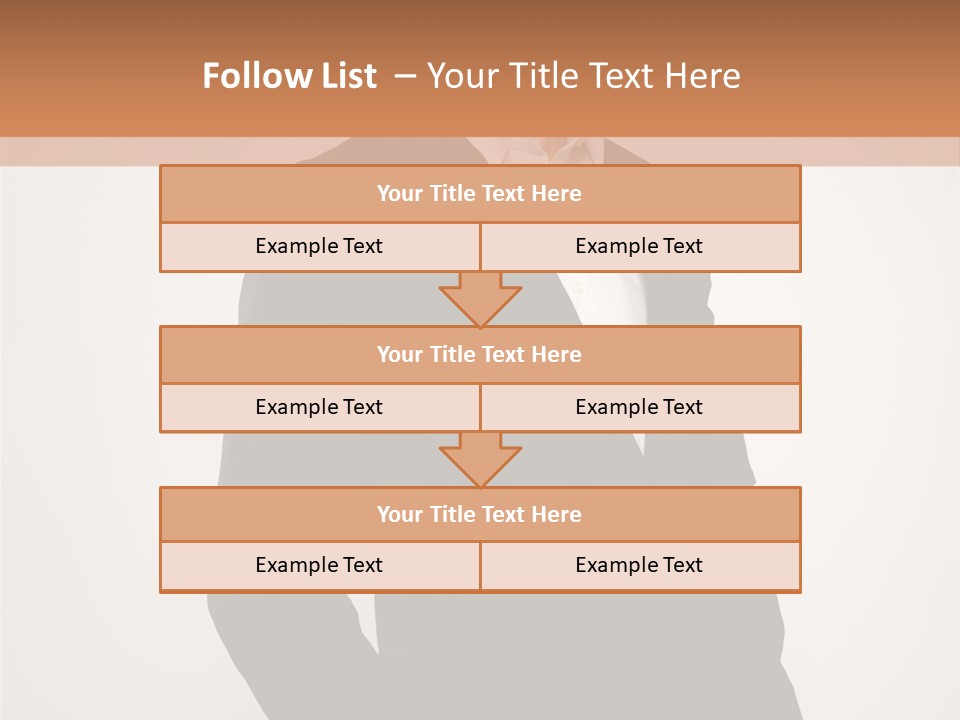 Studio Standing Posing PowerPoint Template