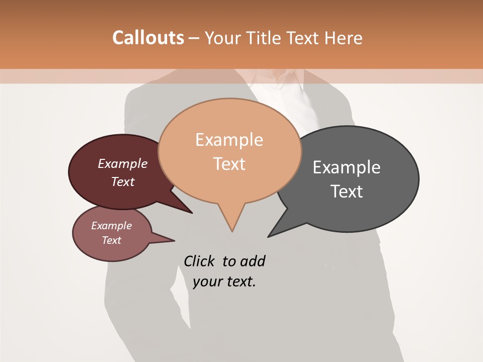 Studio Standing Posing PowerPoint Template
