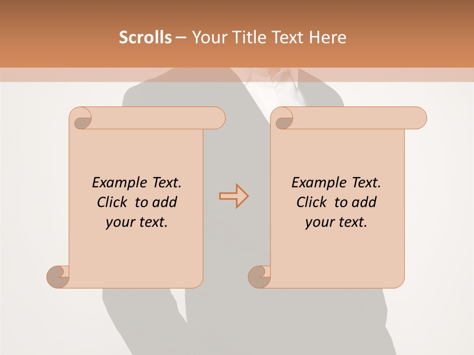 Studio Standing Posing PowerPoint Template