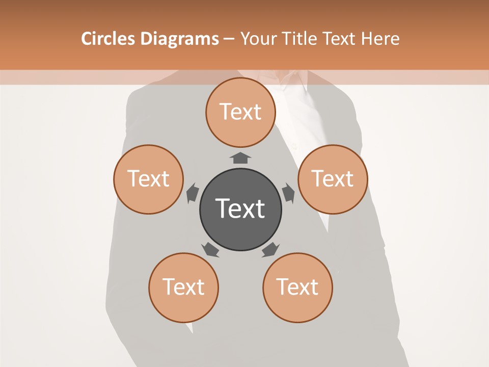 Studio Standing Posing PowerPoint Template