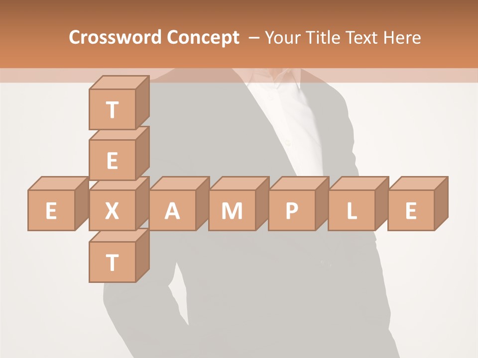 Studio Standing Posing PowerPoint Template
