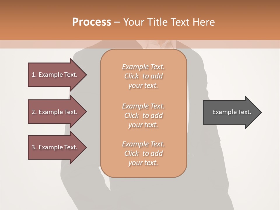 Studio Standing Posing PowerPoint Template