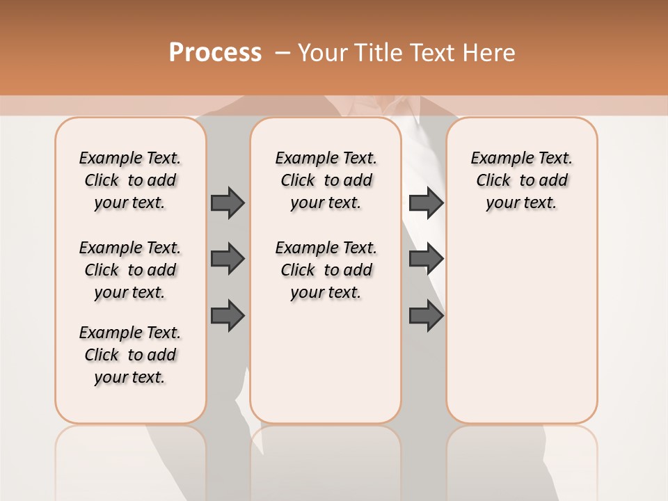 Studio Standing Posing PowerPoint Template