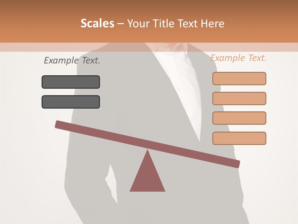 Studio Standing Posing PowerPoint Template