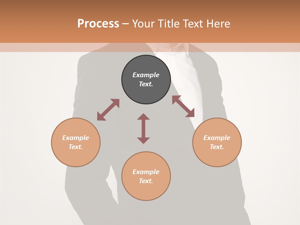 Studio Standing Posing PowerPoint Template