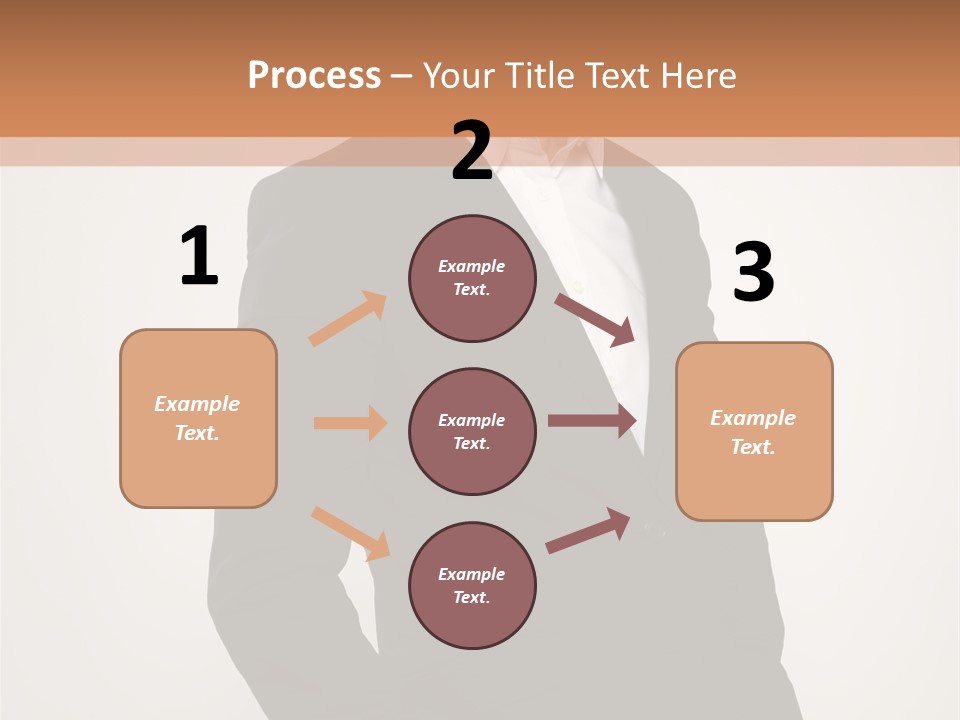 Studio Standing Posing PowerPoint Template