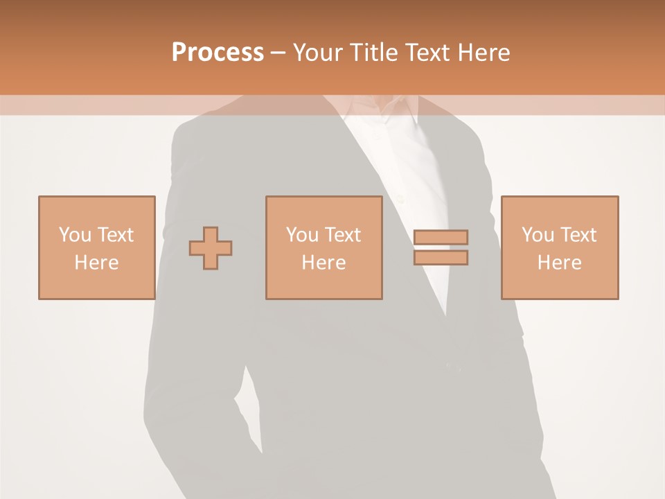 Studio Standing Posing PowerPoint Template