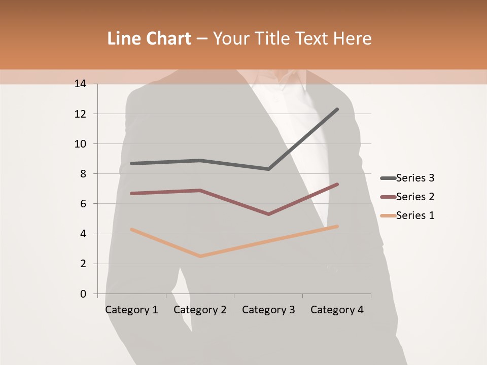 Studio Standing Posing PowerPoint Template
