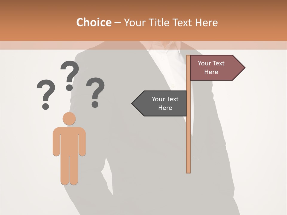 Studio Standing Posing PowerPoint Template