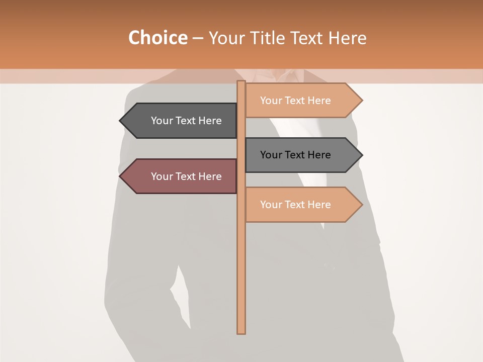 Studio Standing Posing PowerPoint Template