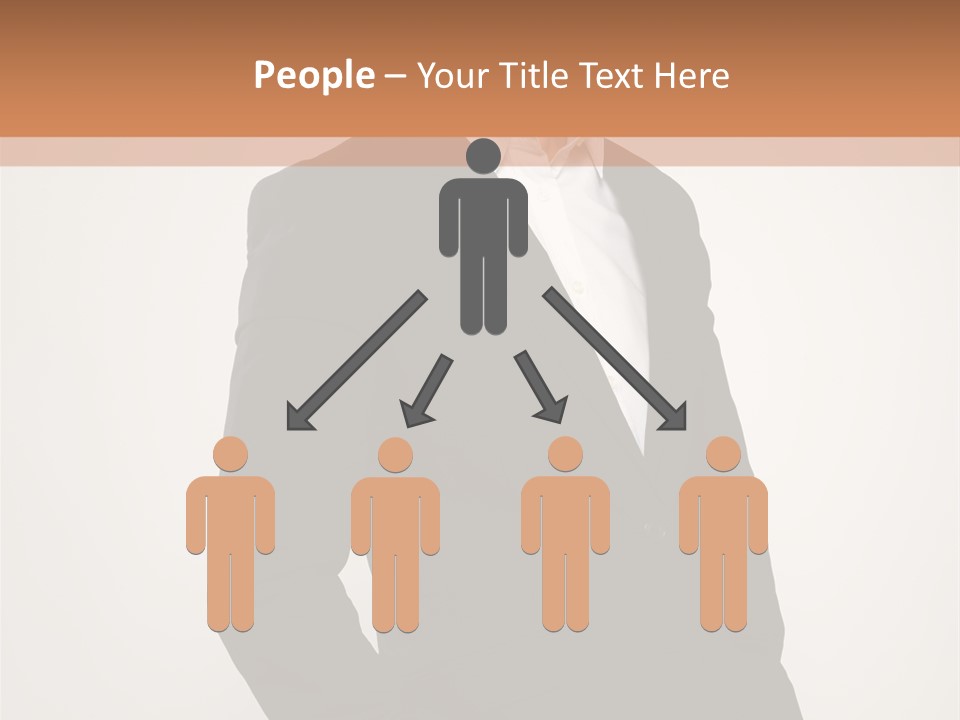 Studio Standing Posing PowerPoint Template