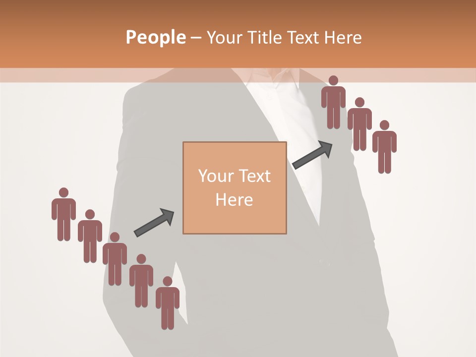 Studio Standing Posing PowerPoint Template