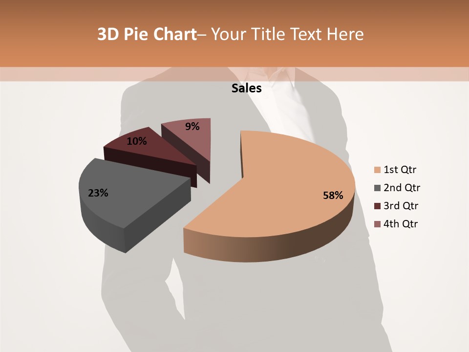 Studio Standing Posing PowerPoint Template