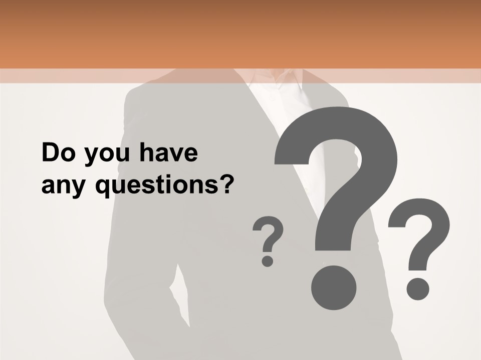 Studio Standing Posing PowerPoint Template