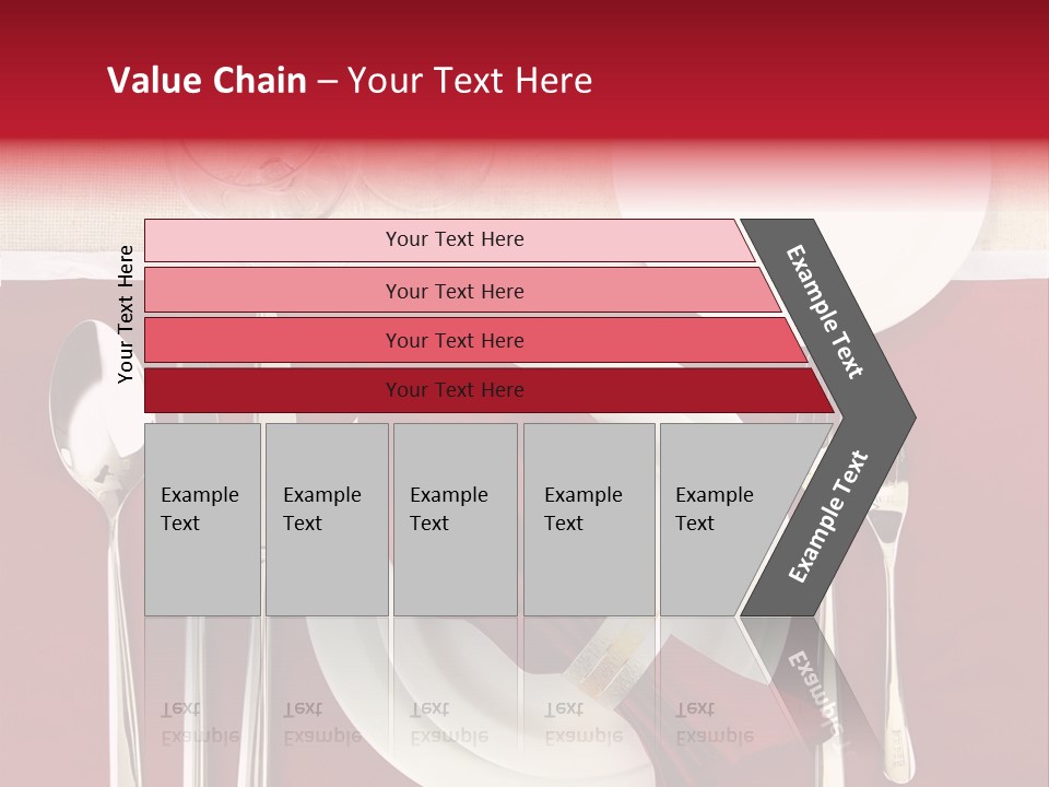 Nobody Holiday Napkin PowerPoint Template