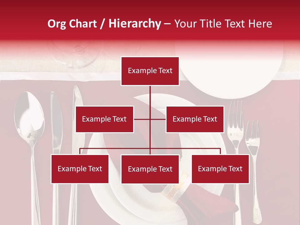 Nobody Holiday Napkin PowerPoint Template