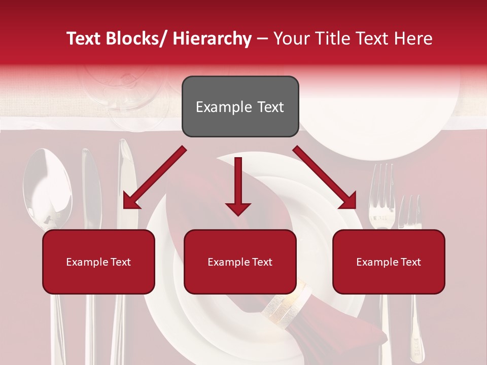 Nobody Holiday Napkin PowerPoint Template
