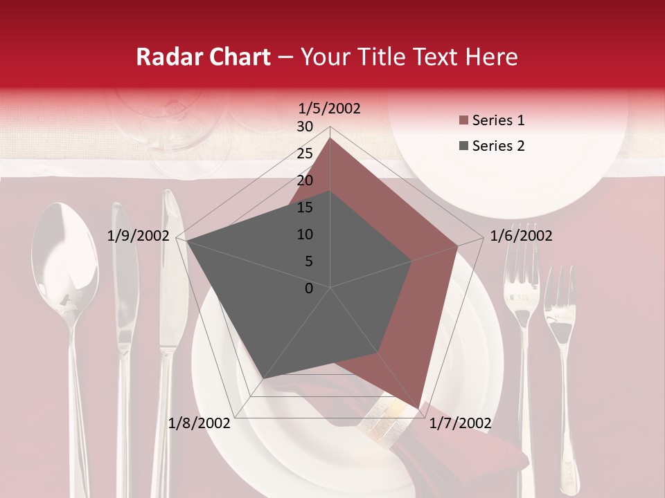 Nobody Holiday Napkin PowerPoint Template
