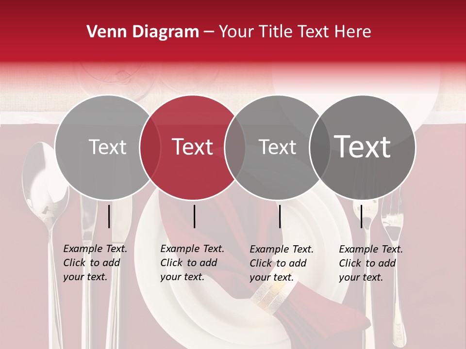 Nobody Holiday Napkin PowerPoint Template