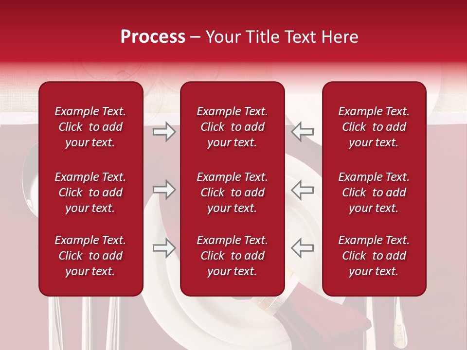 Nobody Holiday Napkin PowerPoint Template